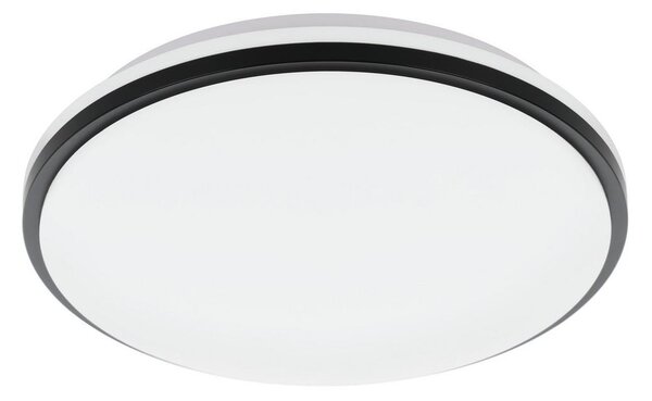 Eglo Eglo 900366 - LED Fürdőszobai mennyezeti lámpa PINETTO LED/15,6W/230V IP44 fekete EG900366