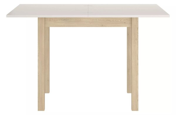 Kihúzható étkezőasztal FLIP 80(160)X80 cm, kasmír/Cremona Torro tölgy