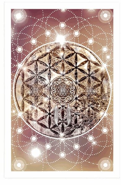 Poszter varázslatos Mandala