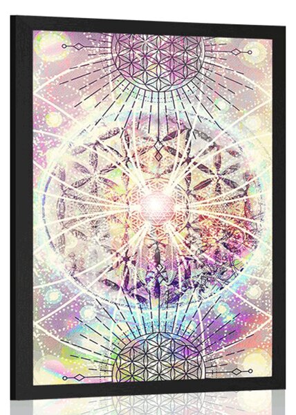 Poszter Mandala érdekes kivitelben