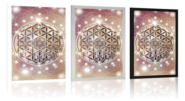 Poszter varázslatos Mandala