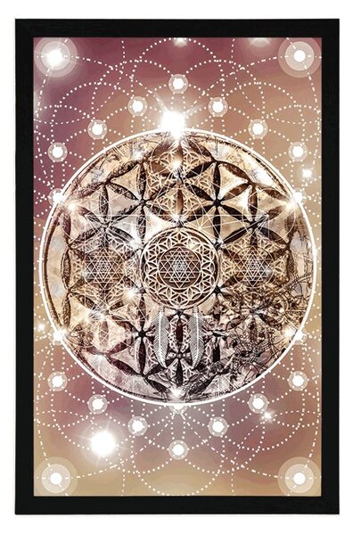Poszter varázslatos Mandala