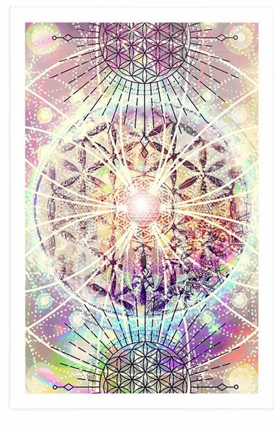 Poszter Mandala érdekes kivitelben
