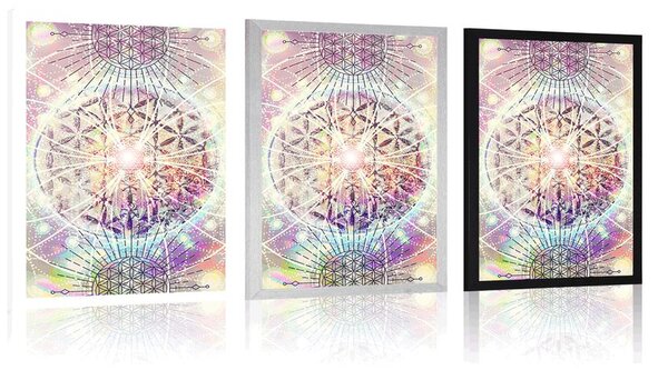 Poszter Mandala érdekes kivitelben