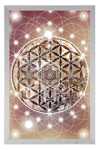 Poszter varázslatos Mandala