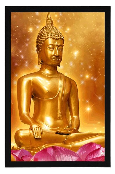 Poszter arany Buddha