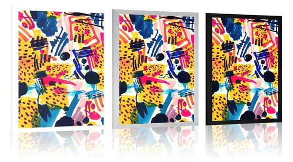 Poszter pop art absztrakció