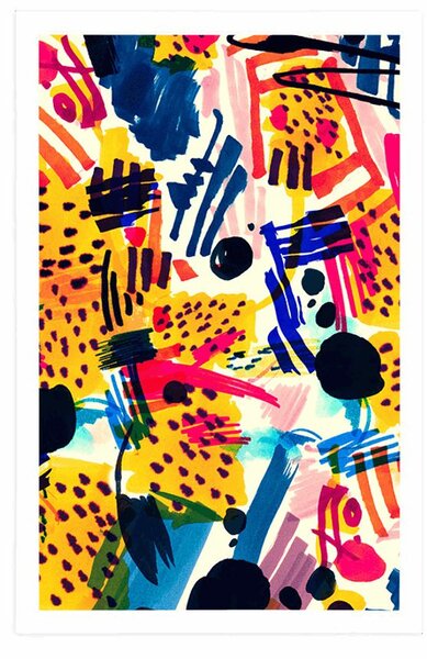 Poszter pop art absztrakció