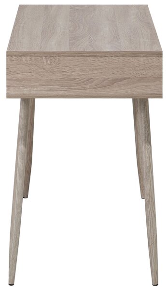 Világos Fa Íróasztal 100 x 48 cm DEORA