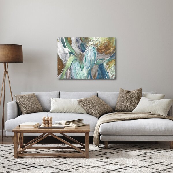 Kép - Absztrakt figurás festészet (70x50 cm)