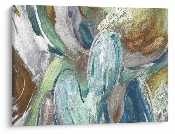 Kép - Absztrakt figurás festészet (70x50 cm)