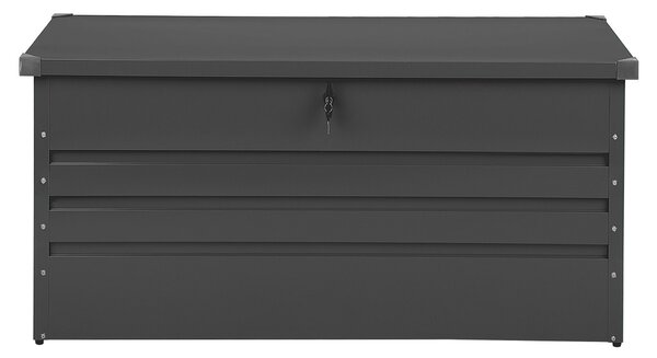 Párnatartó láda CEBROSA 132 cm 62 cm Grafitszürke