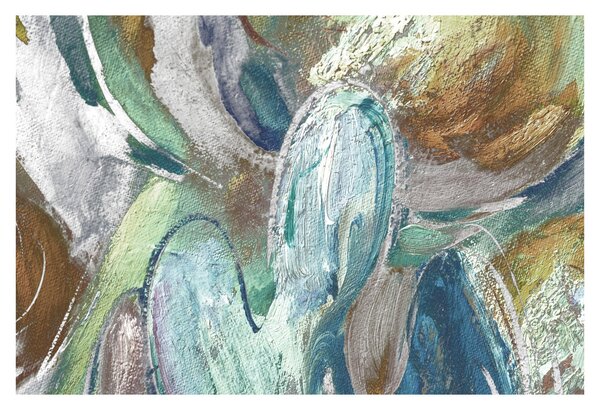 Kép - Absztrakt figurás festészet (90x60 cm)