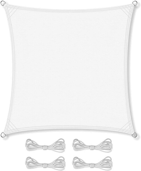 Pepita Deluxe szögletes Napvitorla 5x5m 160g/m2 - Többféle