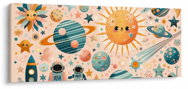 Kép - Darabok az űrből (120x50 cm)