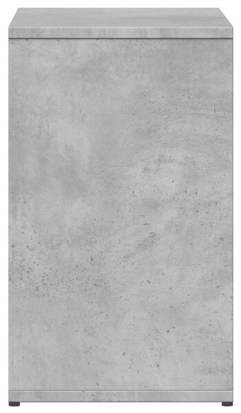 2 db betonszürke szerelt fa kisasztal 50x30x50 cm