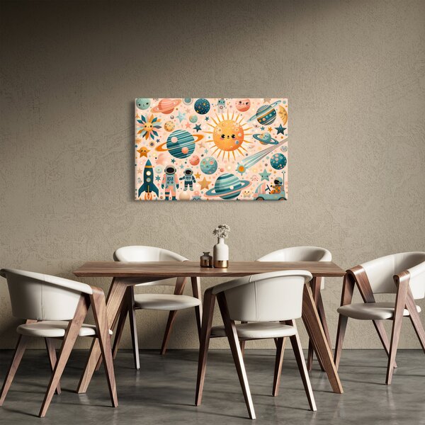 Kép - Darabok az űrből (90x60 cm)