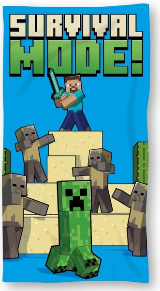 Gyermek törölköző Minecraft 70X140cm Setino