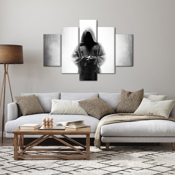 Kép - Egy szerzetes egy kolostorban (150x105 cm)