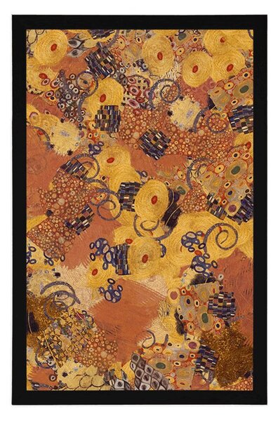 Poszter absztrakciót G. Klimt ihlette