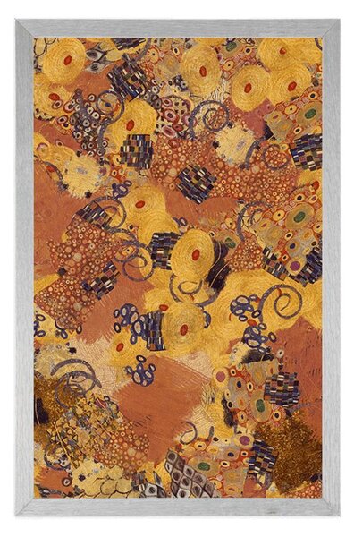 Poszter absztrakciót G. Klimt ihlette