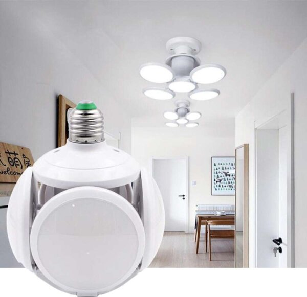 FBL összecsukható, E27 UFO LED lámpa, Design lámpa, 40W – labda forma