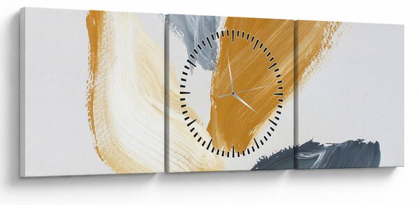 Kép - Minimalista festészet (órával) (90x30 cm)