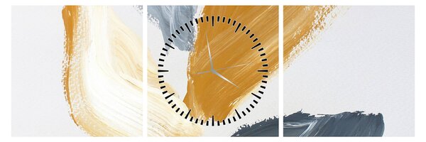 Kép - Minimalista festészet (órával) (90x30 cm)