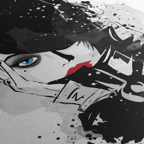 Kép - A titokzatos nő (120x50 cm)