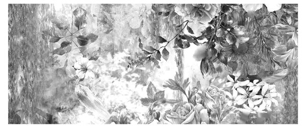 Kép - Romantikus kert (120x50 cm)