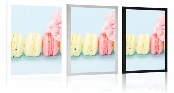 Poszter finom macaroons