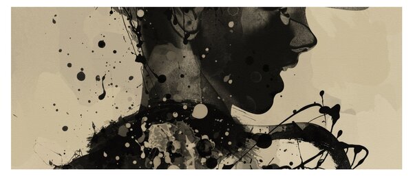 Kép - Jazz nő (120x50 cm)