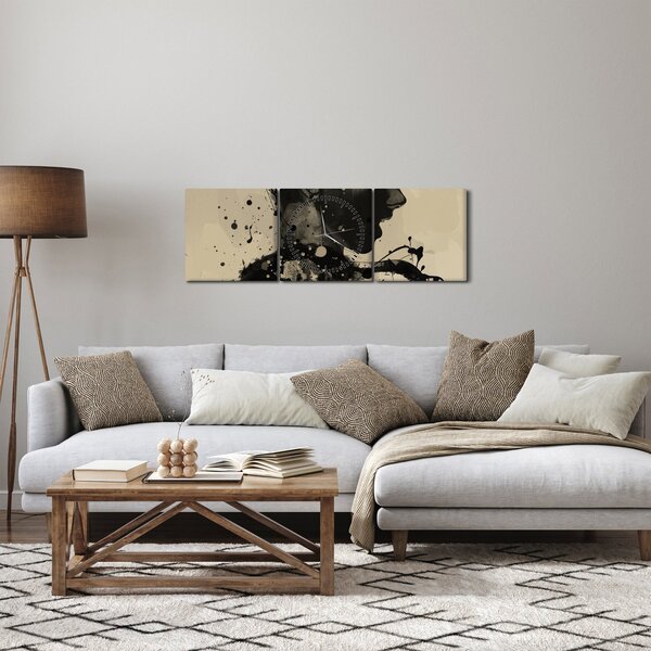 Kép - Jazz nő (órával) (90x30 cm)