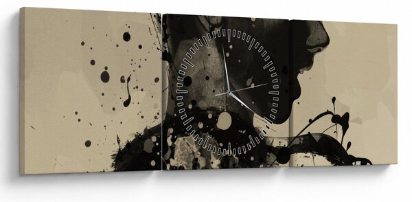 Kép - Jazz nő (órával) (90x30 cm)