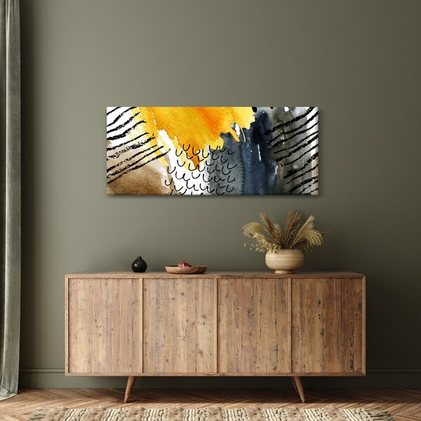 Kép - Absztrakt akvarell (120x50 cm)
