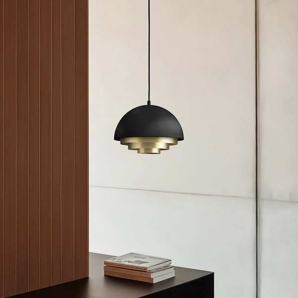 Függőlámpa Warm Nordic, Milieu Colour Mini, dimmable, Arany / Sárgaréz, Nappali, Fém, Skandináv