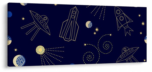 Kép - Univerzum (120x50 cm)