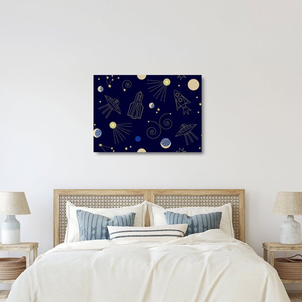 Üveg kép - Univerzum (70x50 cm)