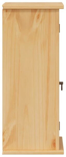 Corona tömör fenyőfa fali fürdőszobaszekrény 45 x 27 x 64,5 cm