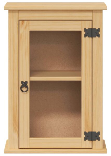 Corona tömör fenyőfa fali fürdőszobaszekrény 45 x 27 x 64,5 cm
