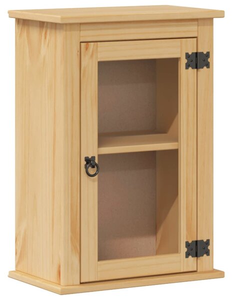 Corona tömör fenyőfa fali fürdőszobaszekrény 45 x 27 x 64,5 cm