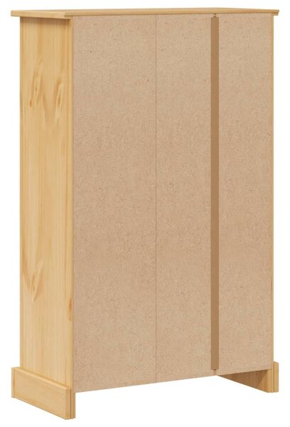 Corona tömör fenyőfa fürdőszobaszekrény 70 x 33 x 110 cm