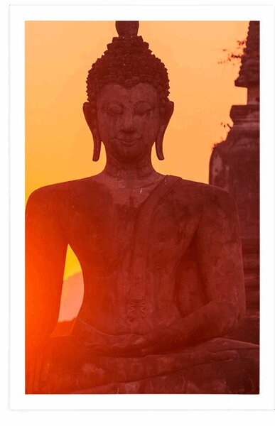 Poszter Buddha kövek közelében