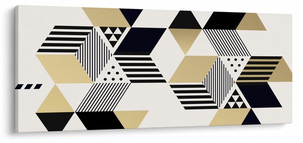 Kép - Geometriai formák N⁰1 (120x50 cm)