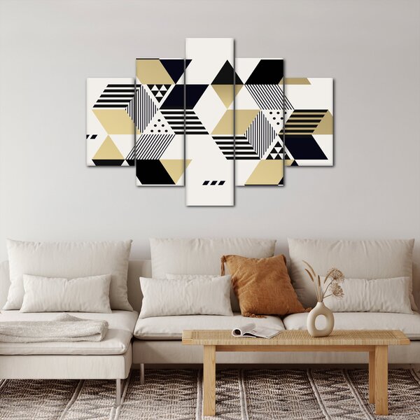 Kép - Geometriai formák N⁰1 (150x105 cm)