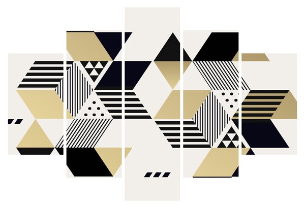 Kép - Geometriai formák N⁰1 (150x105 cm)