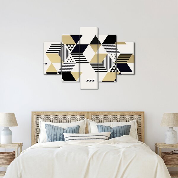 Kép - Geometriai formák N⁰1 (150x105 cm)