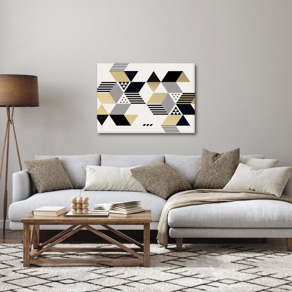 Kép - Geometriai formák N⁰1 (70x50 cm)
