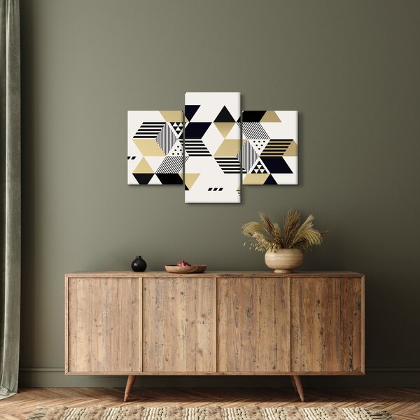 Kép - Geometriai formák N⁰1 (90x60 cm)