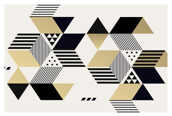 Kép - Geometriai formák N⁰1 (90x60 cm)